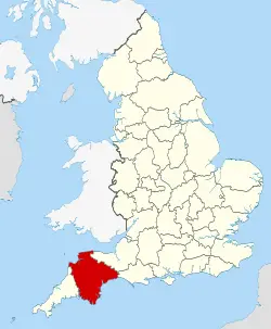 Devon County in the United Kingdom